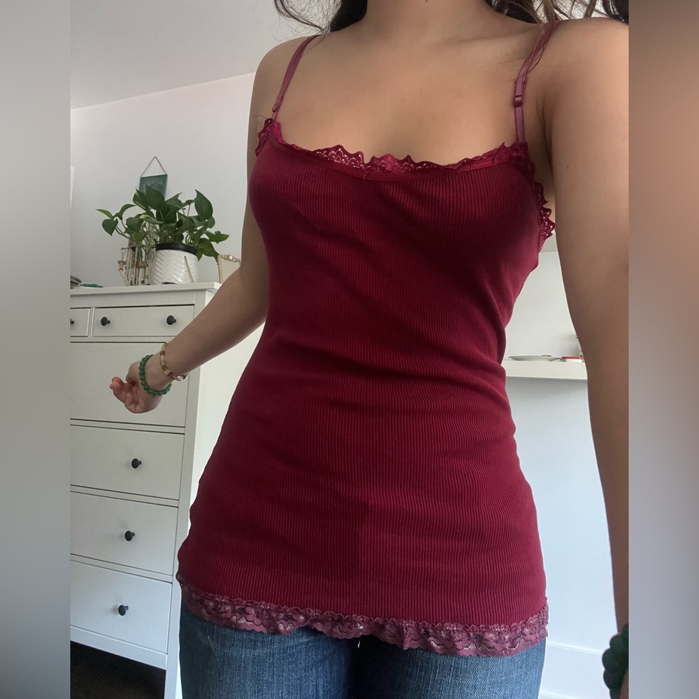 Elena Gilbert style lace tanktop
